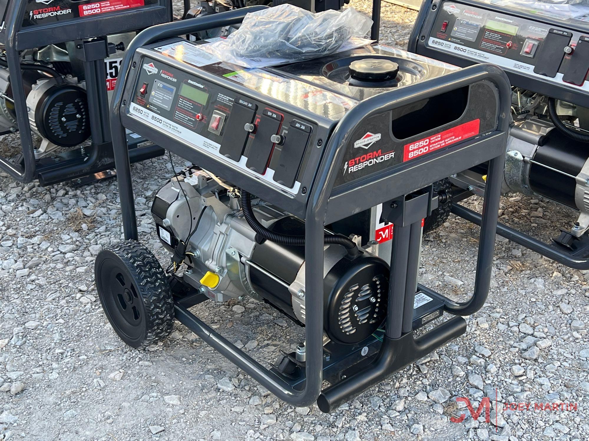 BRIGGS STRATTON STORM RESPONDER 6250 WATT ROLL Proxibid