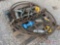 PALLET OF LARGE SHACKLES AND CABLE