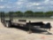 21' SHOP MADE EQUIPMENT TRAILER