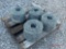 PALLET OF (4) ROLLS OF BARBED WIRE