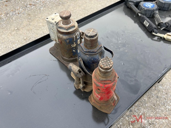 (3) HYDRAULIC BOTTLE JACKS