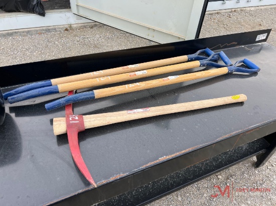 SHOVEL HANDLES AND PIC