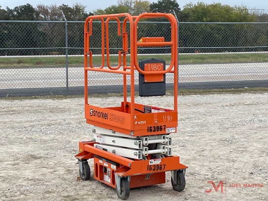 2015 SNORKEL S3008P SCISSOR LIFT