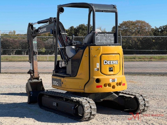 2019 JOHN DEERE 35G MINI EXCAVATOR