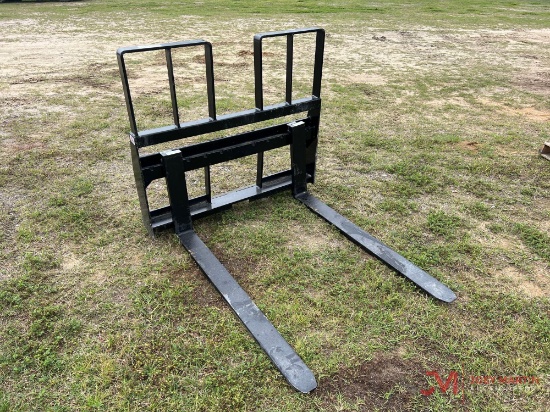 NEW KIVEL 48" WALK THROUGH FORKS SKID STEER ATTACHMENT