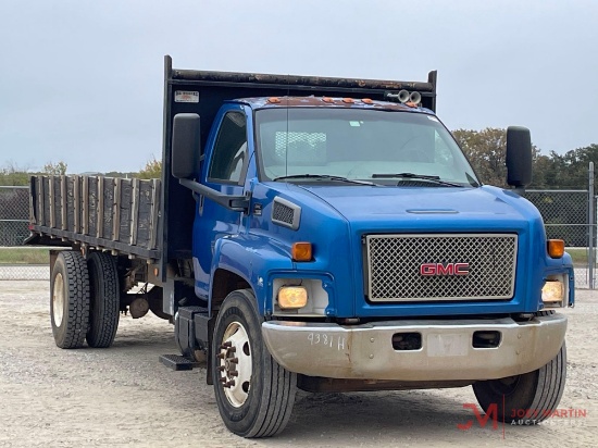 2009 GMC C7500 20' DUMP FLATBED