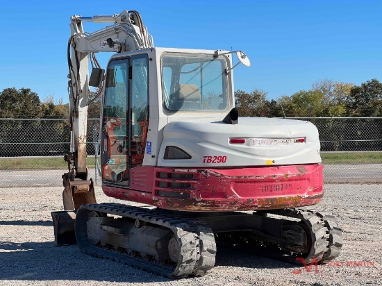 2014 TAKEUCHI TB290 MINI EXCAVATOR