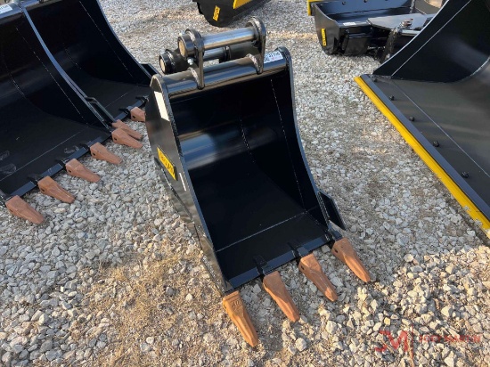 (1) NEW TROJAN EXCAVATOR TOOTH BUCKET