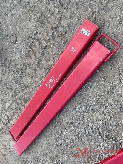 UNUSED 72" FORK EXTENSIONS
