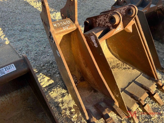10" BACKHOE BUCKET