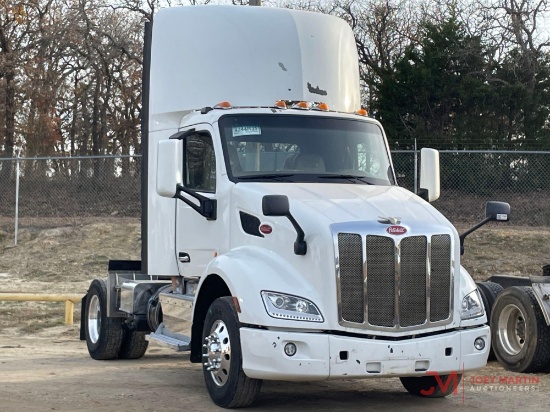 2015 PETERBILT 579 SINGLE AXLE DAY CAB TRUCK TRACTOR