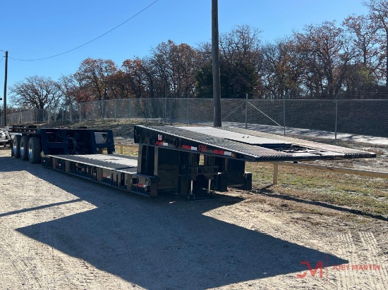 2018 KAYLN SIEBERT HYDRAULIC FOLDING NECK LOWBOY TRAILER
