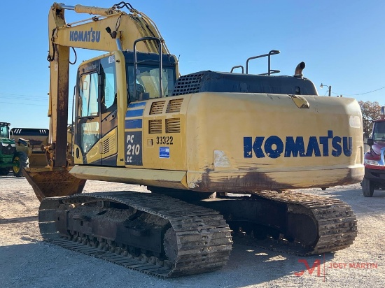 2015 KOMATSU PC210LC-10 HYDRAULIC EXCAVATOR