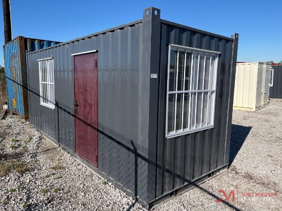 UNUSED 19' X 81" OFFICE/TINY HOME CONTAINER