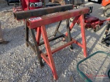 (2) HD METAL SAW HORSES