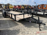 2021 CHUY'S 20' EQUIPMENT TRAILER