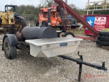 TRAILER MOUNTED SMOKER & FRYER