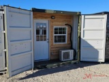 SINGLE TRIP 20' SHIPPING CONTAINER / CAMP HOUSE