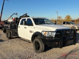2014 RAM 5500 HEAVY DUTY FLATBED TRUCK 4X4