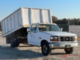 1997 FORD F-350 XL DUMP TRUCK