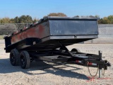 NEW UNUSED 2023 DMM MANUFACTURING 12' DUMP TRAILER