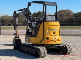 2019 JOHN DEERE 35G MINI EXCAVATOR