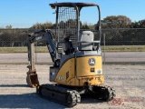 2008 JOHN DEERE 17D MINI EXCAVATOR