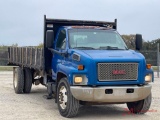 2009 GMC C7500 20' DUMP FLATBED