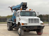 1995 INTERNATIONAL 4800 4X4 AUGER/ WINCH TRUCK