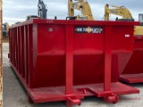 NEW OKIE FABRICATION 30 YARD ROLL OFF CONTAINER