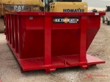NEW OKIE FABRICATION 15 YARD ROLL OFF CONTAINER