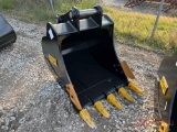 (1) NEW TROJAN EXCAVATOR TOOTH BUCKET