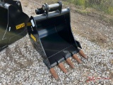 (1) NEW TROJAN EXCAVATOR TOOTH BUCKET