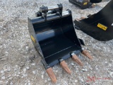 (1) NEW TROJAN EXCAVATOR TOOTH BUCKET