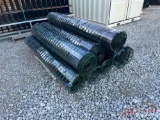 (8) ROLLS OF METAL FENCE