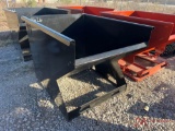 HOPPER, SKID STEER QUICK ATTACH