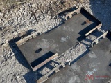 SKID STEER BACKING PLATE