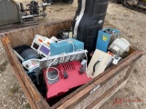 CRATE OF LABORATORY EQUIPMENT AND CONTRACTOR SUPPLIES