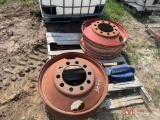 (2) STEEL WHEELS