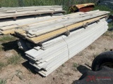 PALLET OF NUMEROUS VARIOUS LENGTH HARDY BOARD