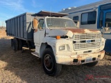1985 FORD S/A DUMP TRUCK