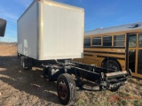 2000 MORGAN BOX VAN ON TRUCK FRAME
