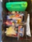 TOTE WITH MISCELLANEOUS NEW TOOLS