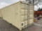 ONE TRIP 20' SHIPPING CONTAINER