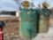 (1) OIL TANKS W/ HOSE REEL, HOSE, & PUMP