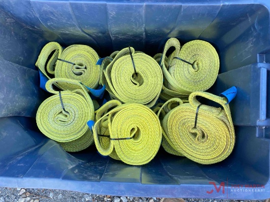 BOX OF MULTIPLE 10' SLINGS