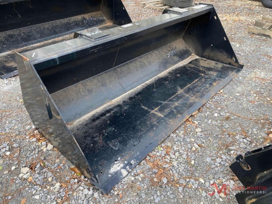 UNUSED 84" TRACTOR BUCKET, COUPLER