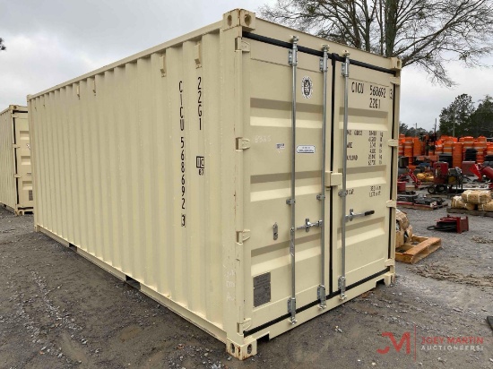 ONE TRIP 20' SHIPPING CONTAINER