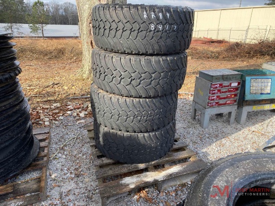 (4) AMP 37" 13.50 X 24 TIRES