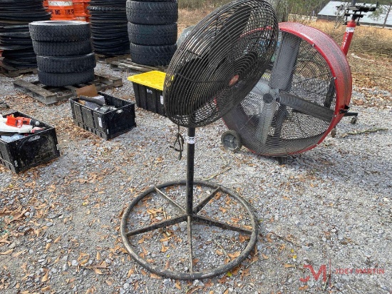 PEDISTAL MOUNTED FAN